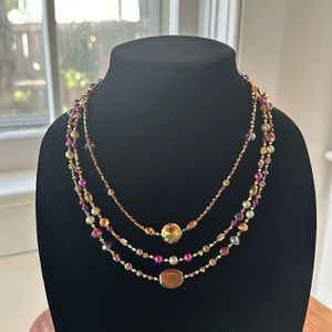 Layered Beaded necklace